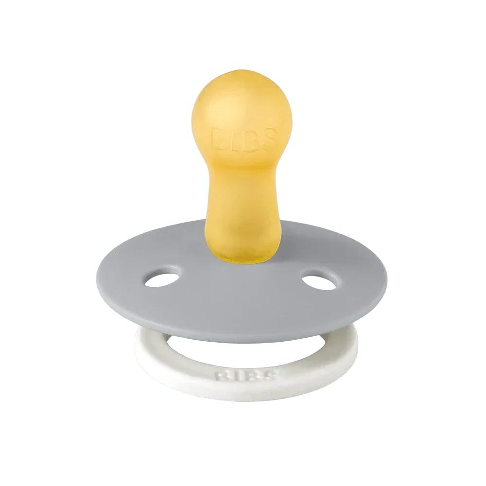 BIBS Colour Glow leuchtender Naturkautschukschnuller 0-6m