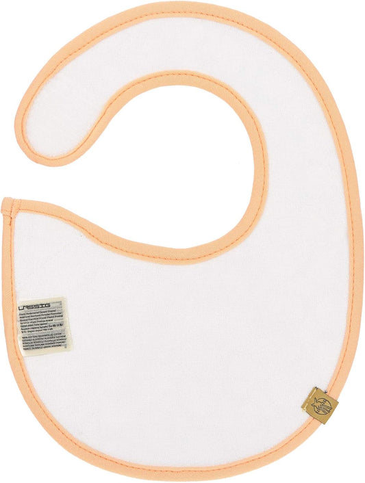 LASSIG βαμβακερή σαλιάρα με Velcro 0-12 μηνών ORGANIC