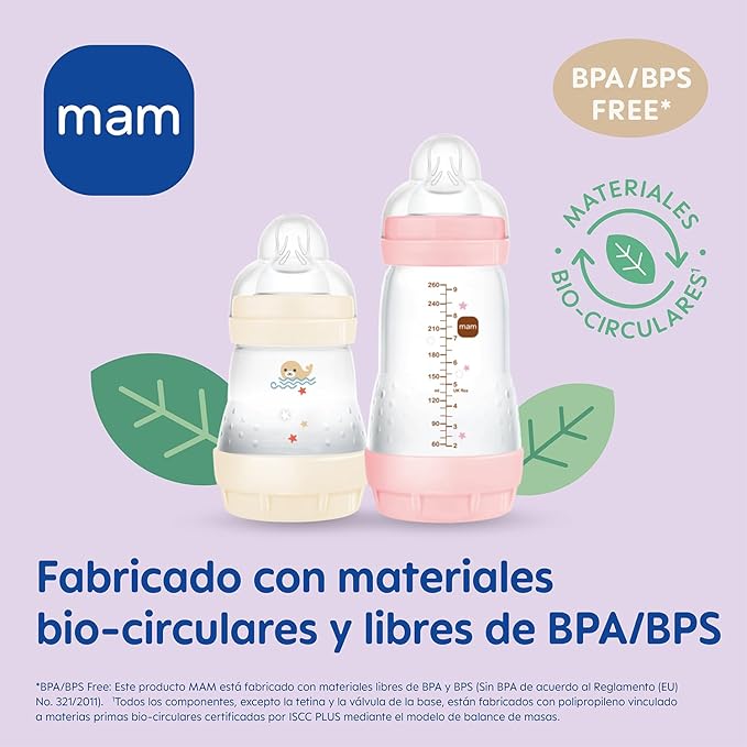 MAM Easy Start Antikolikflasche 260ml 2m+ x2