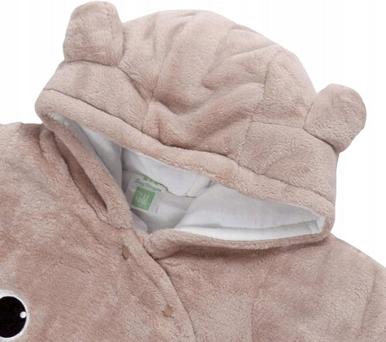 JIAMY Winteroverall mit Kapuze 3-6 Monate KATZE