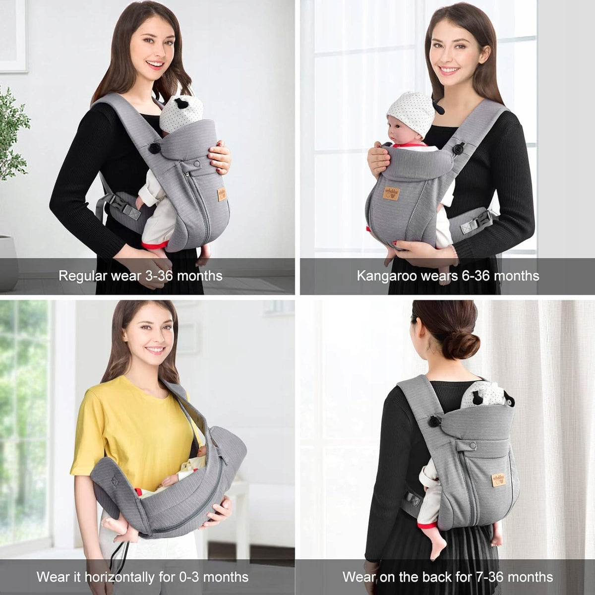 VRBABIES ergonomische Babytrage