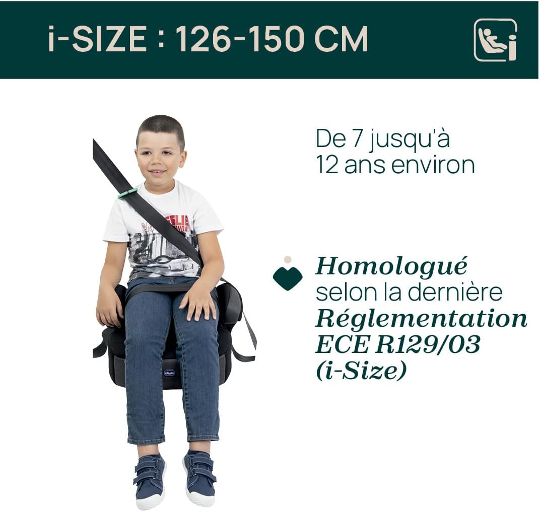 CHICCO Quasar Fix i-Size Sitzerhöhung 126-150 cm