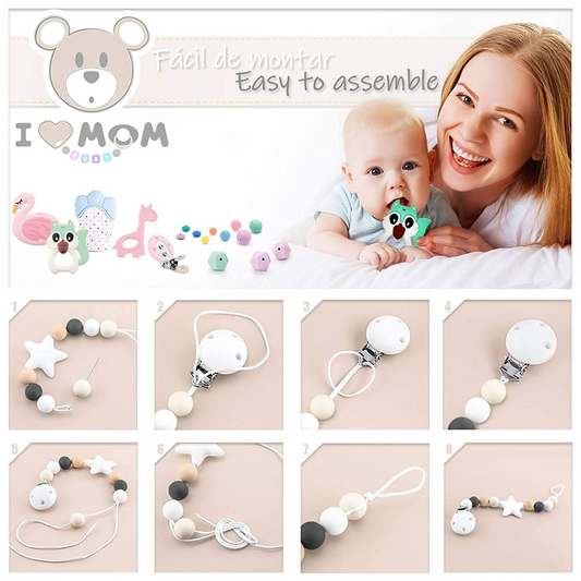 RUBY Artestar DIY pacifier chain kit