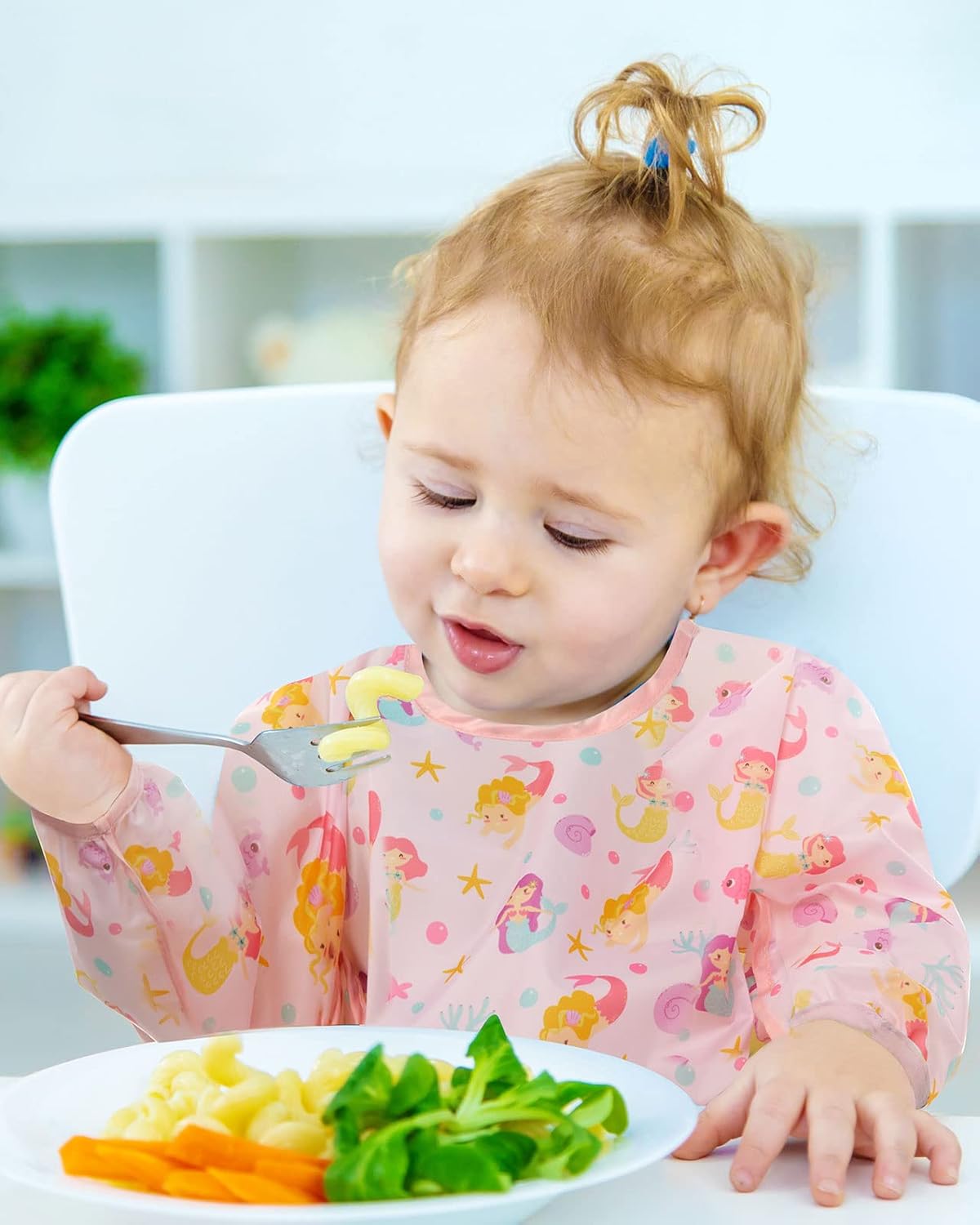 LICTIN Lätzchen mit Auffangschale 6-24 m x3
