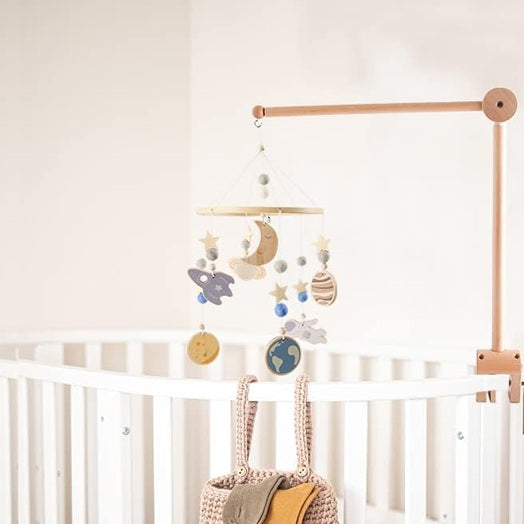 GIFT OF NATURE Holzhalterung für Babybett-Mobile