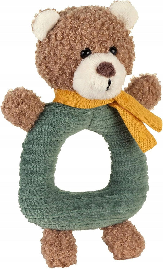STERNTALER Greifling aus Baumwolle mit Rassel TEDDY BEN 17 cm – Produktbild 2