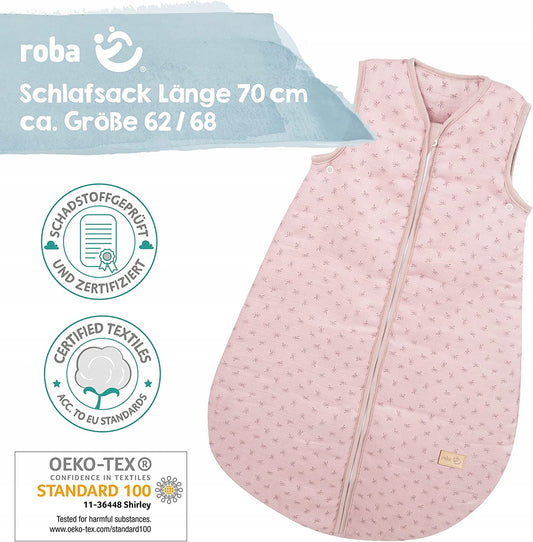 ROBA Schlafsack 110cm Musselin GOTS