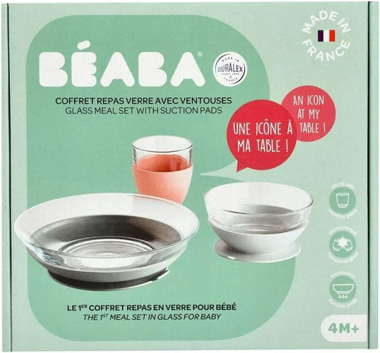 BEABA set de vajilla con ventosa de silicona DURALEX
