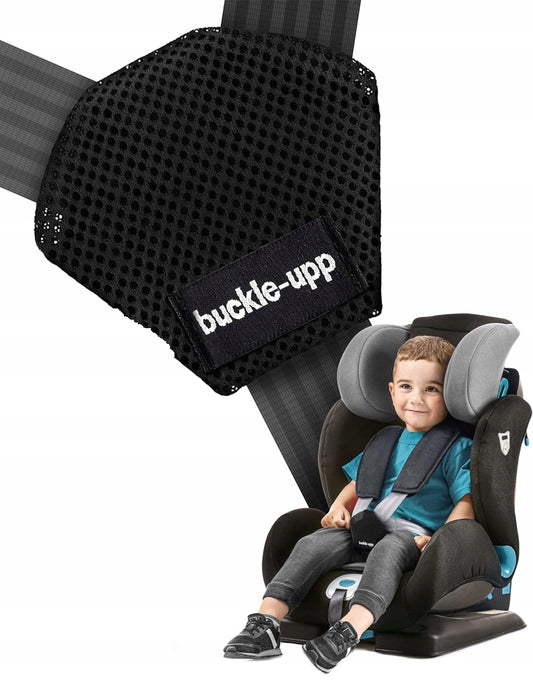 BUCKLE-UPP Gurtschutz zur Vermeidung des Abschnallens im Kindersitz
