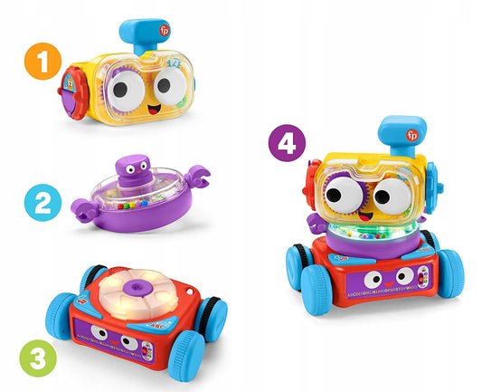 FISHER-PRICE interactieve robot LINUS Duitse taal