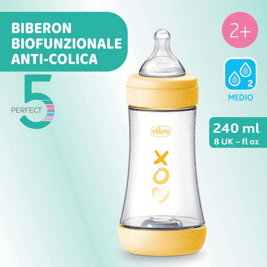CHICCO Perfect5 Babyflasche 2m+ 240ml – Produktfoto 2