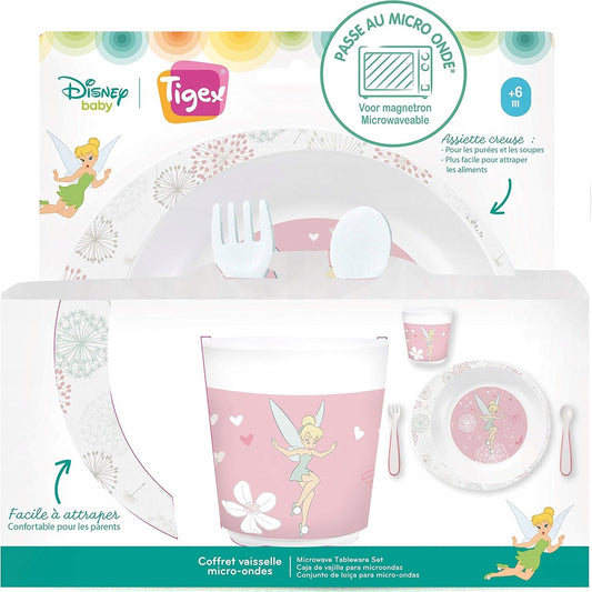 DISNEY BABY Tigex Geschirrset Tinkerbell, 4-tlg. – Produktfoto 2