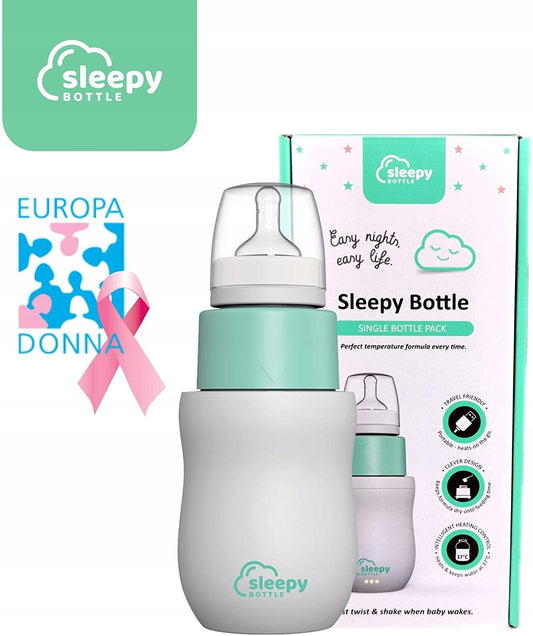 SLEEPY BOTTLE Starter-Set Flaschenwärmer mit Flasche