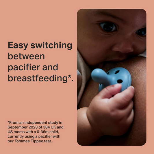 TOMMEE TIPPEE Breast Like Beruhigungssauger x4 0–6 Monate – Produktbild 2
