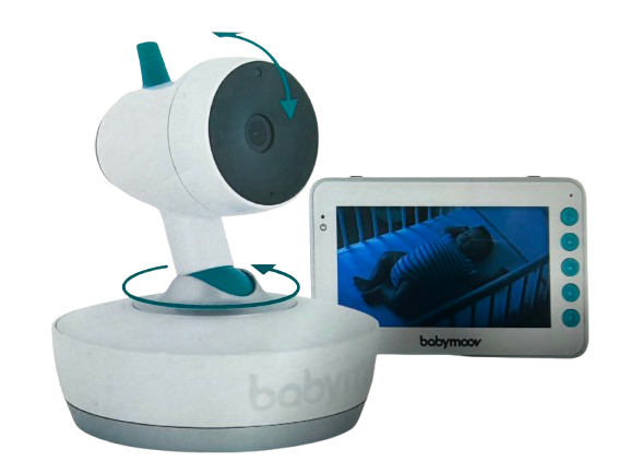 BABYMOOV Yoo Moov ferngesteuerte 4,3" VOX Babywippe