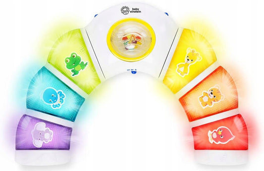 BABY EINSTEIN Lichtpanel mit Rassel, Melodien und Wörtern in 3 Sprachen – Produktbild 2