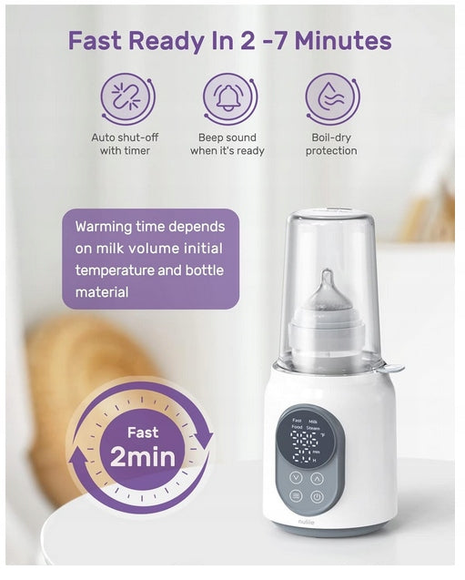 NULIIE Flaschenwärmer und Sterilisator 7-in-1 – Produktfoto 2