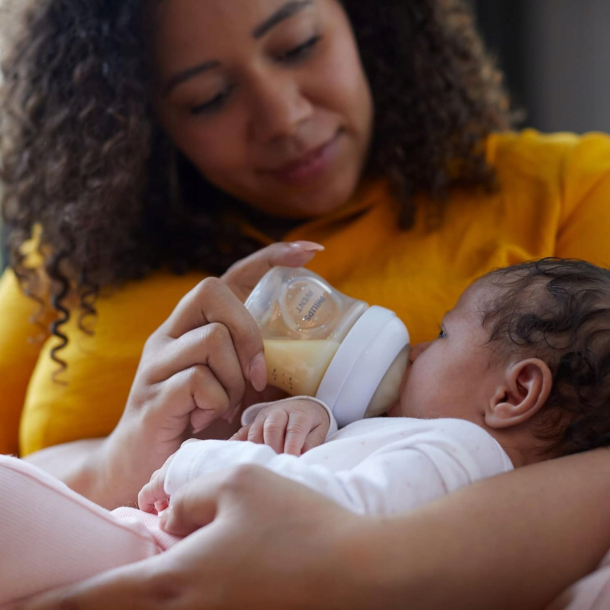 PHILIPS AVENT Natural RESPONSE Flaschenset GLAS Sauger Bürste