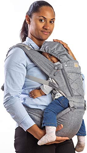 FLOK portabebés ergonómico con cinturón de cadera 6 en 1 para bebés