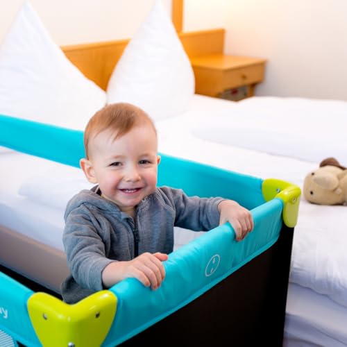 Hauck Dream N Play Reisebett Waterblue 120x60 cm
