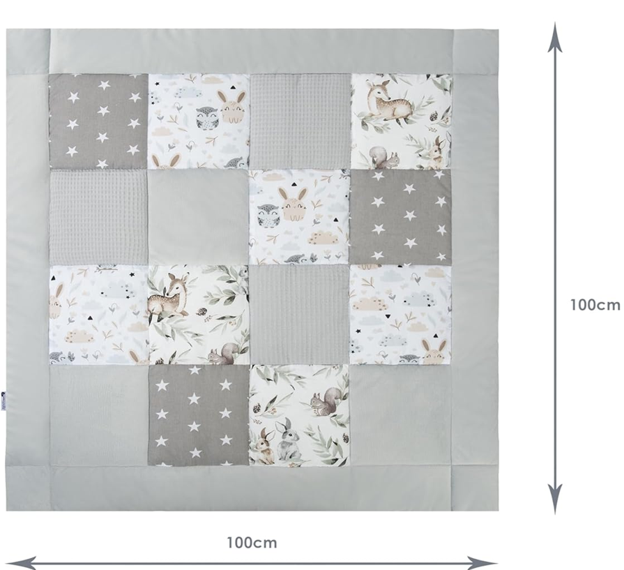 MEDI PARTNERS Spielmatte KATZE 100x100