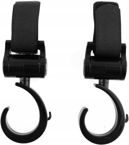 LAOKEAI Haken für Kinderwagen, 2 Stück