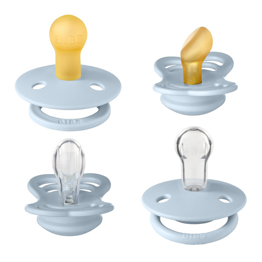 BIBS TRY-ITset of four teatsage 0-6 monthsnew, perfect condition, damaged packaging