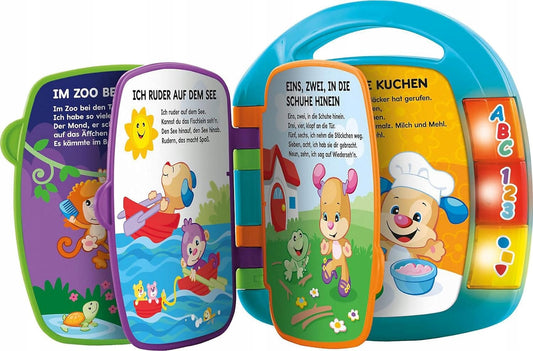 FISHER-PRICE CDH40 elektronisches Lernbuch DEUTSCHE SPRACHE