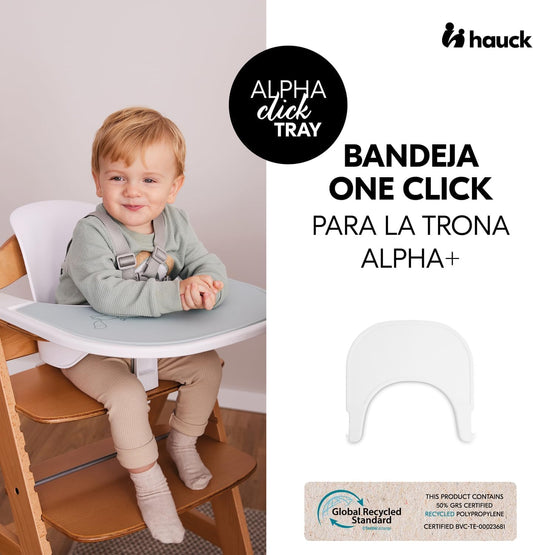 HAUCK Alpha Click Tray Tablett für den Hochstuhl Alpha+ Beta+