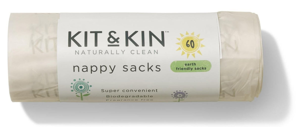 KIT & KIN geruchsneutrale Windelbeutel 60 Stück