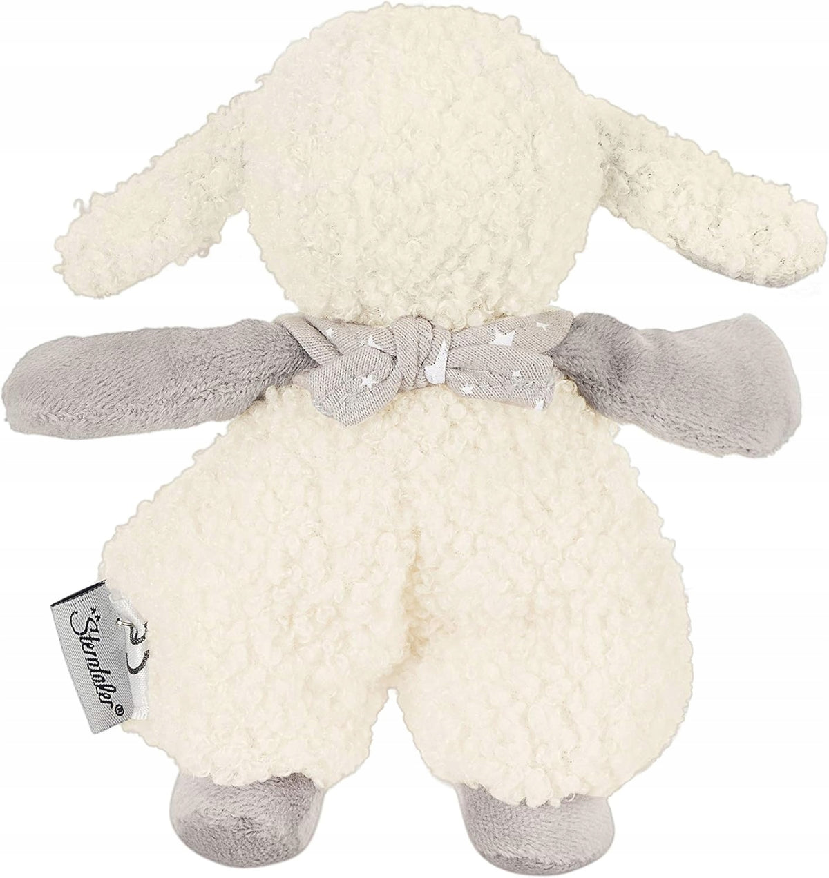 STERNTALER Schaf Stanley Schmusetuch mit Rassel 14 cm "N