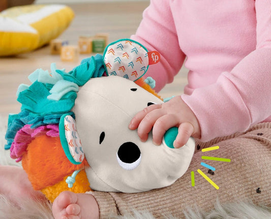 FISHER-PRICE HBP42 morbido riccio sensoriale peluche