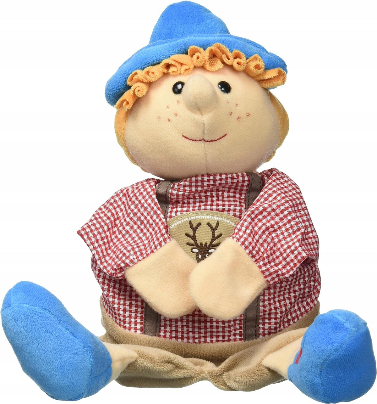 STERNTALER pluszowa pacynka do odgrywania ról SEPPEL 32 cm "N, kolorowa pacynka dla dzieci do teatru lalek