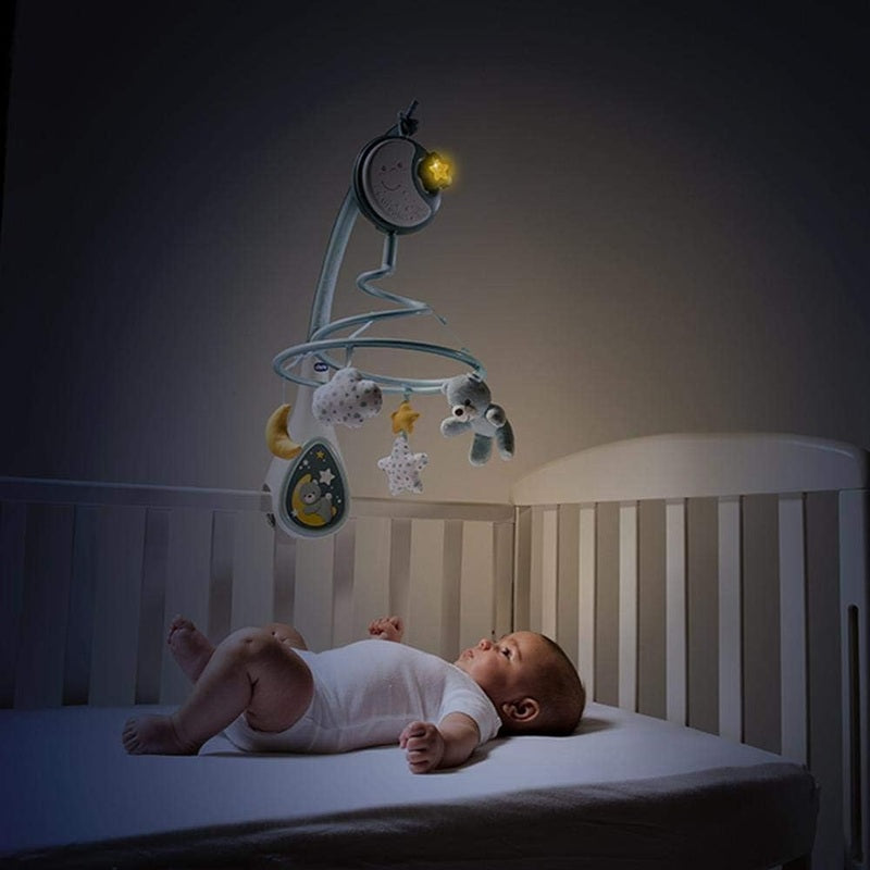 CHICCO Next2Dreams 2in1 Mobile mit Melodien und Nachtlicht BÄR
