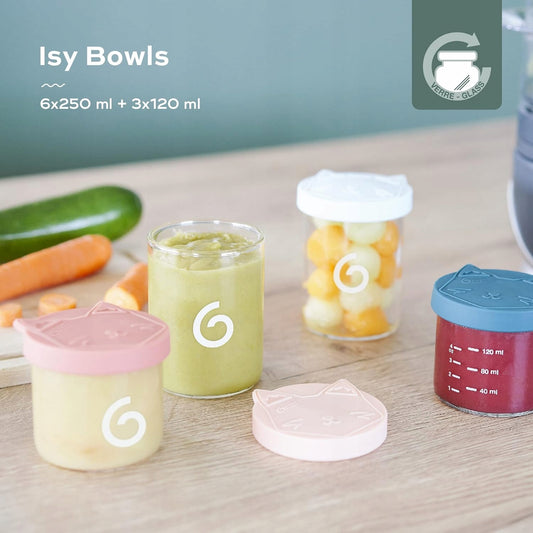 BABYMOOV ISY BOWLS GLASBEHÄLTER 6x250 3x120 – Produktfoto 2
