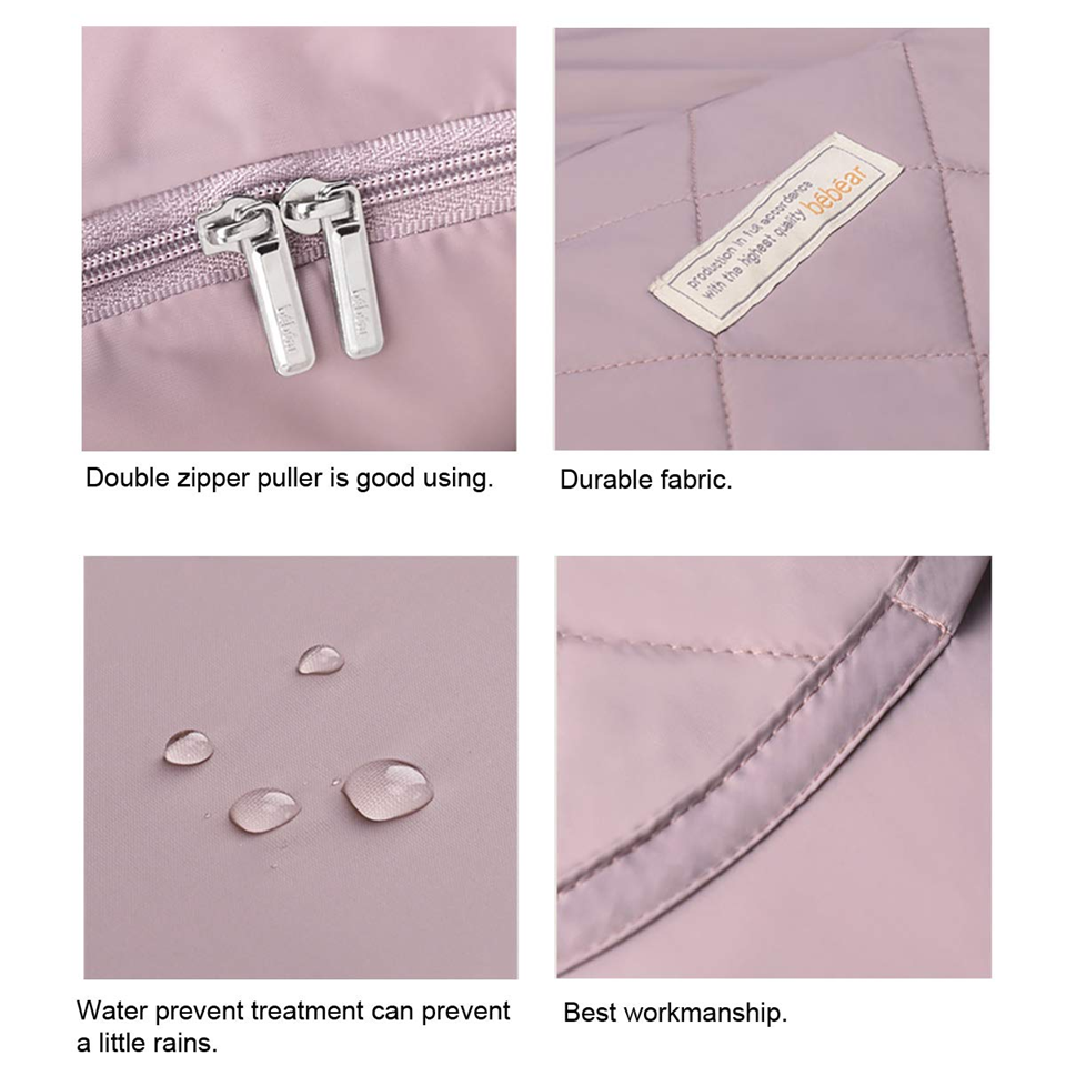 BEBAMOUR Universal-Regenschutz für Babytrage, Kinderwagen, Autositz