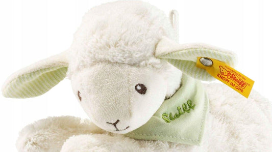 STEIFF peluche con caja de música ¿Sabes cuántas estrellas hay? OVEJA LENNY 24 cm