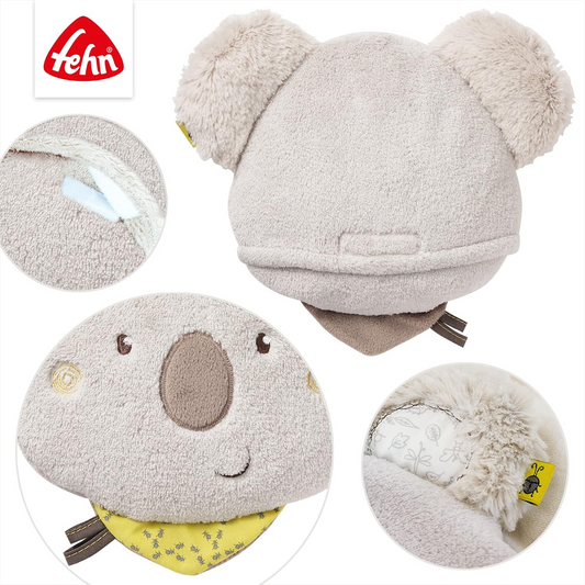FEHN Koala Australia Plüsch-Kirschkernkissen 20 x 20 cm