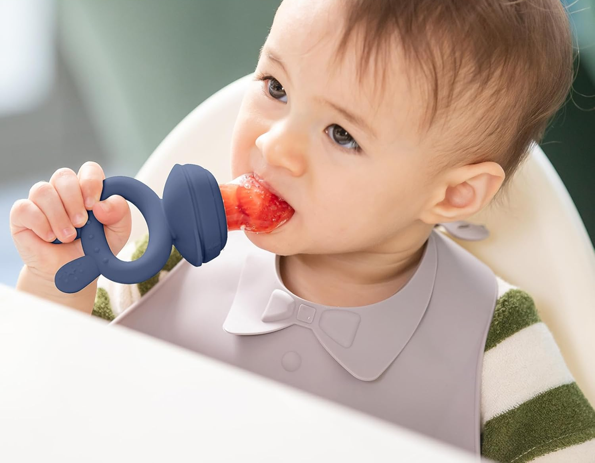 HAAKAA Beißring-Nuggi Fruchtsauger 1 Mundstück 4 m+