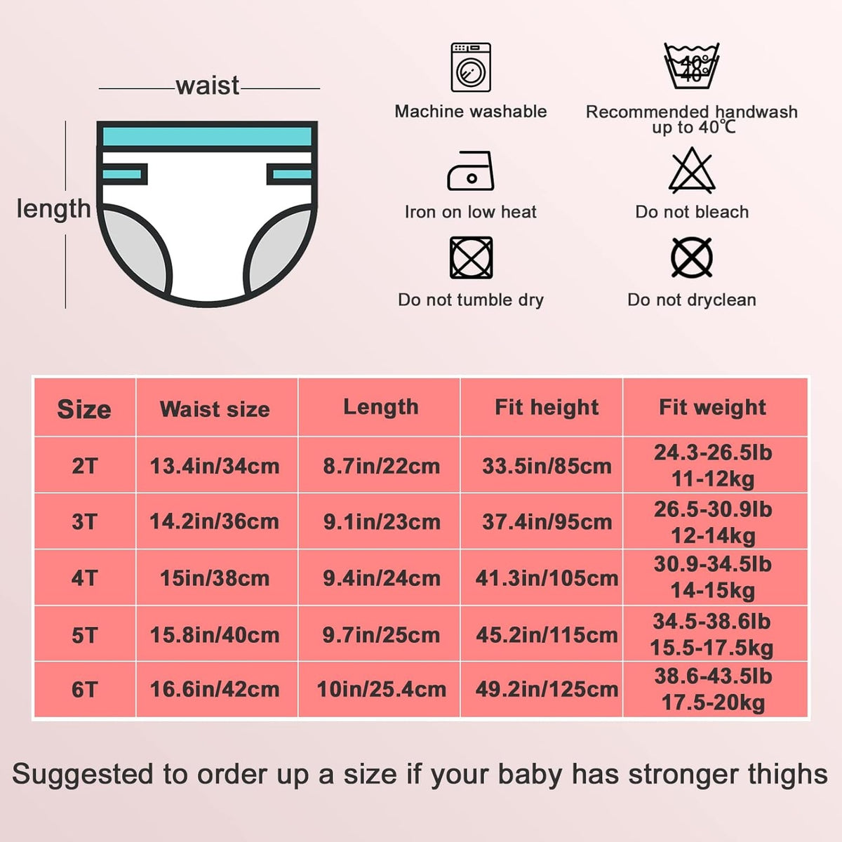 MOEMOE BABY Trainingshöschen 5T x4Stk