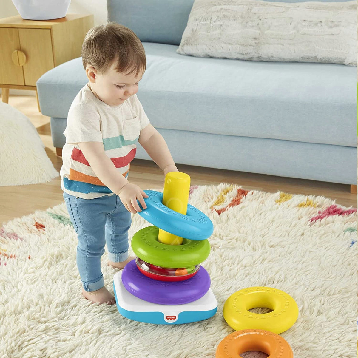 FISHER-PRICE Riesen-Stapelturm