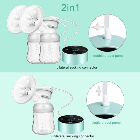 Sacaleches eléctrico doble BPA FREE