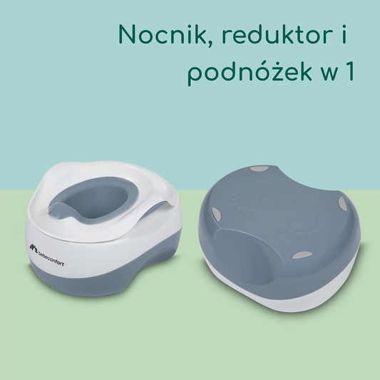 BEBECONFORT 3-in-1 Töpfchen, Toilettensitz und Tritthocker – Produktbild 2