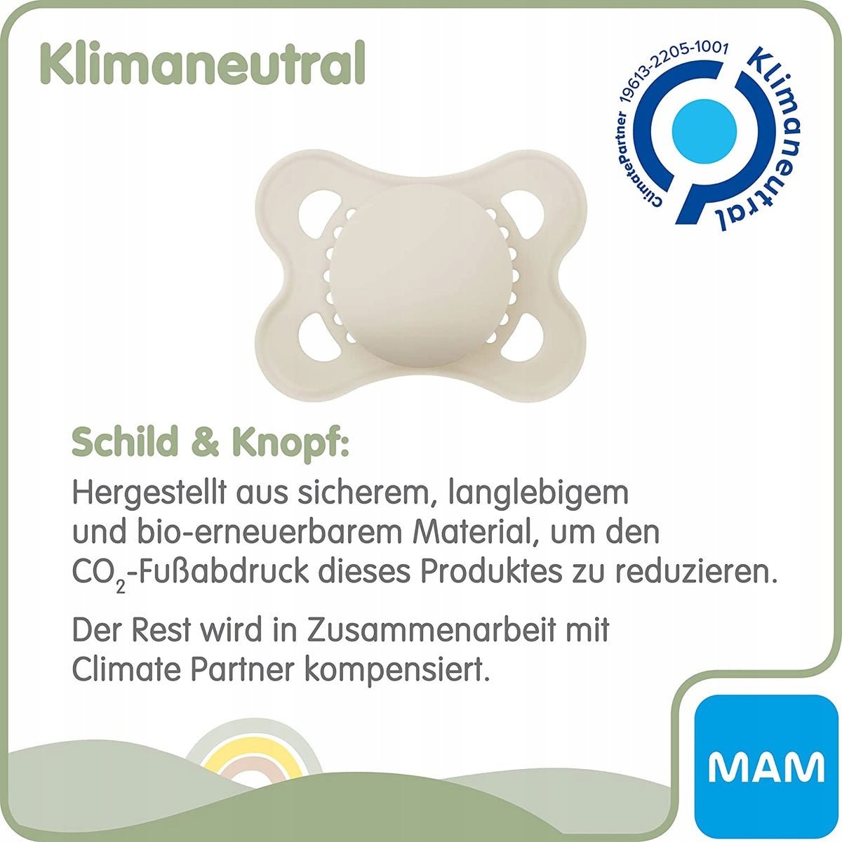 MAM ORIGINAL PURE Schnuller x2 16M+