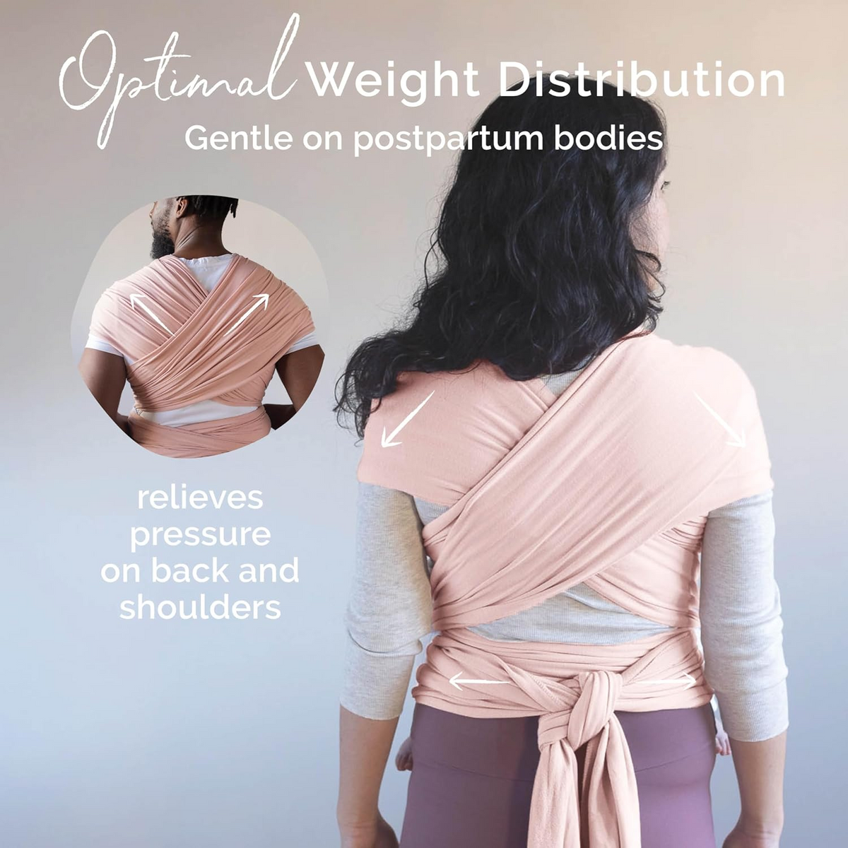BOBA WRAP elastisches Tragetuch für Babys bis 15 kg