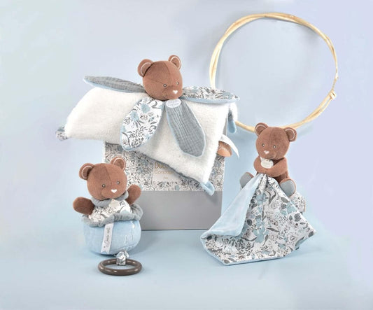 DOUDOU et COMPAGNIE Schnuffeltuch Kuscheltier 28 cm BÄR