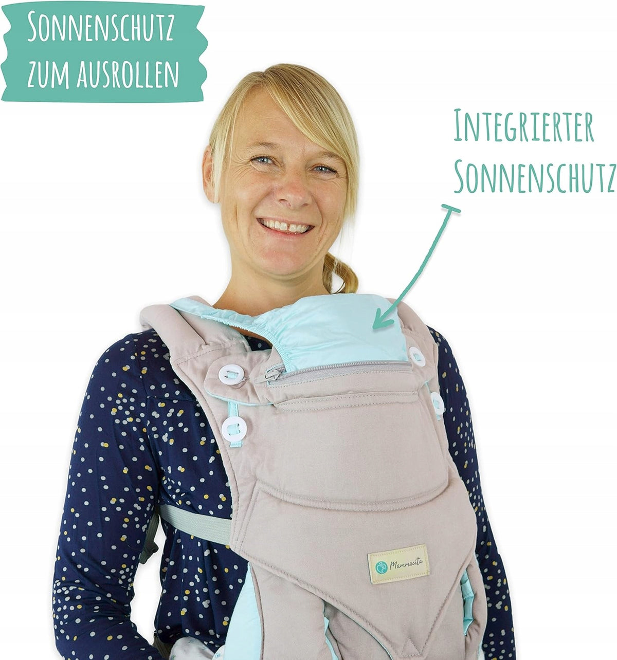 MAMMACITA ergonomische Babytrage bis 20 kg