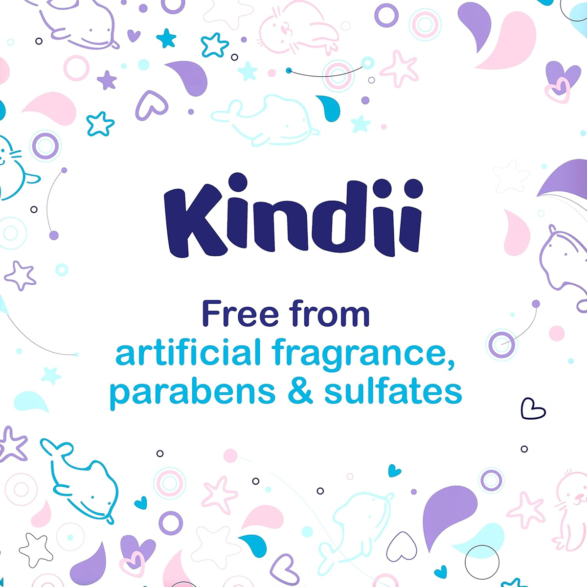 KINDII Pure Water 99 Feuchttücher mit Wasser x60