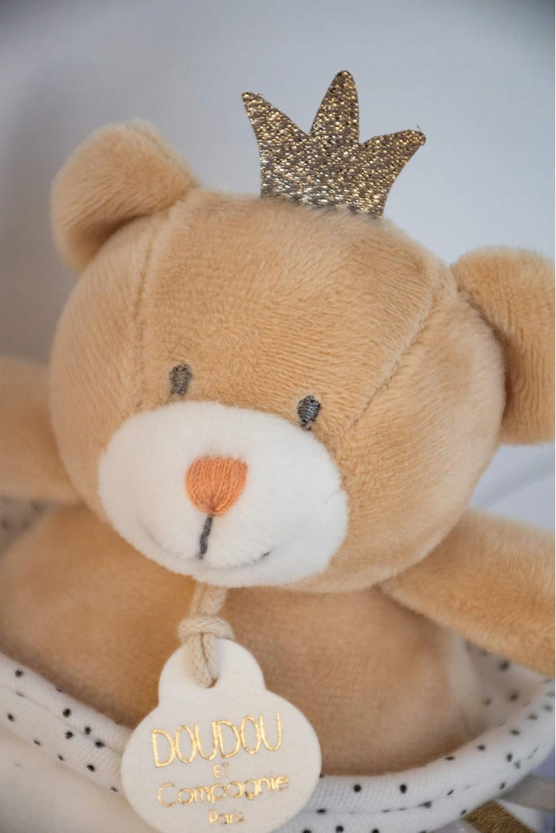DOUDOU et COMPAGNIE Kuscheltier König Bär 20 cm