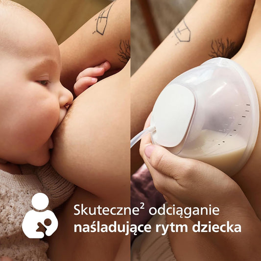 PHILIPS AVENT Doppel-Muschelmilchpumpe HANDS-FREE SCD553/11 – Produktfoto 2